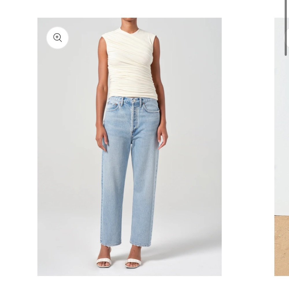 Agolde 90'S CROP MID RISE STRAIGHT